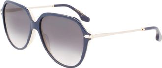 Victoria Beckham VB637S 420 Mens Sunglasses Blue Size 59