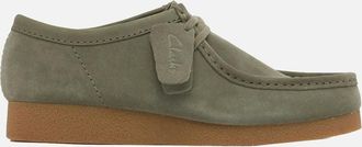 Clarks Mens Clarks Originals Wallabee Evo Suede Shoes Sage - Tan - Size: 10