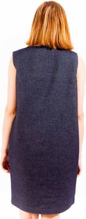 Love Moschino Blu Cotone Womens Dress Blue
