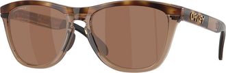 Oakley OO9503 FROGSKINS RANGE XL Polarized 950302 Mens Sunglasses Brown Size 58