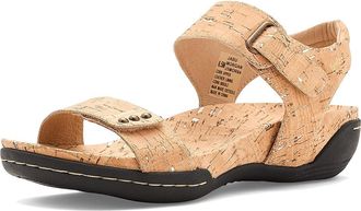 Jambu Morgan Womens Shoes Cork Shimmer : 6.5 M, Leather
