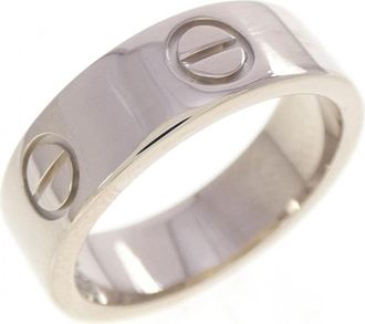 Cartier White Gold (18K) Band Ring (Pre-Owned)