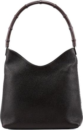 Gucci Pre-owned Leather gucci-bags - Dames - Vintage Handtas - Bruin - ONE Size - Leer - Vintage