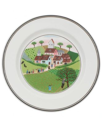Villeroy & Boch Design Naif Wedding Procession Bread & Butter Plate