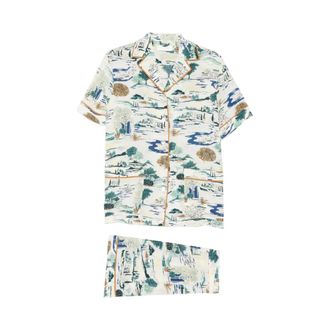 Olivia Von Halle Pyjamaset - Dames - Pyjama - Veelkleurig - XS - Nachtkleding