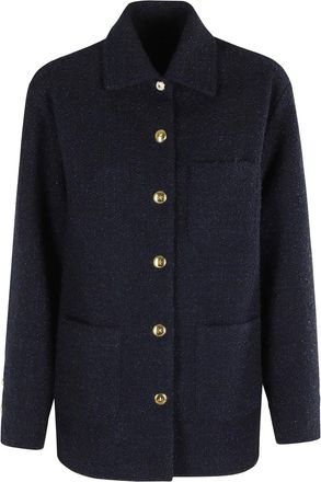 Pinko Giacca in tweed - Blu