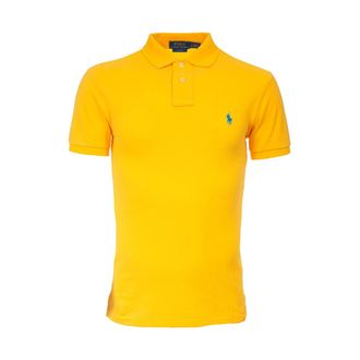 Polo Ralph Lauren Polo Shirts, male, Yellow, Size: 2XL Polo