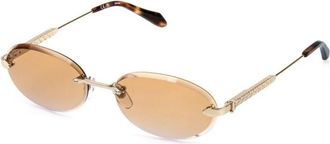 Just Cavalli Sjc 155 300Y Zonnebrillen - unisex - Zonnebrillen - Geel - 58 MM - Accessoires