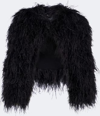 Dolce & Gabbana Giacca cropped in misto seta