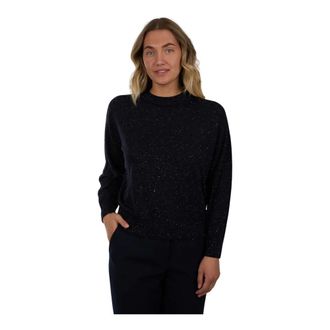 PESERICO Dames, Truien, Blauw, Maat: 3XL Wol