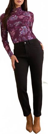 Tribal Audrey Boundless Stretch Denim In Black