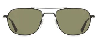 American Optical Checkmate 2GNN Mens Sunglasses Black Size 56