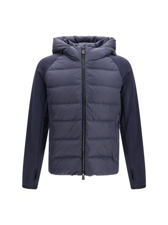 Moncler Polartec Insulated Zip-Up Down Jacket - Navy