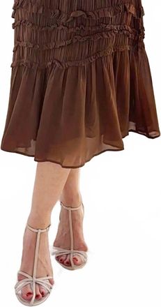Rachel Comey Cavey Skirt In Ochre