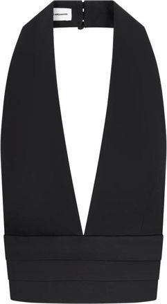 Andamane Sandra Top - Esmoquin - Tops - Mujer - Negro - XS