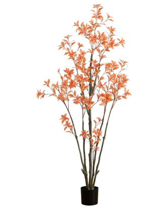 Nearly Natural 6Ft Autumn Pieris Artificial Fall Tree