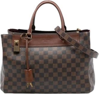 Louis Vuitton Pre-owned Handbags, female, Brown, Size: ONE SIZE Pre-owned Vintage Handbag