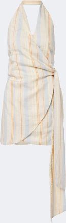 Sir. Pernille striped wrap dress