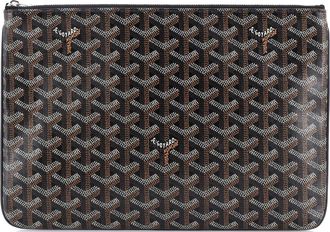 Goyard Senat Zip Pouch Coated Canvas MM