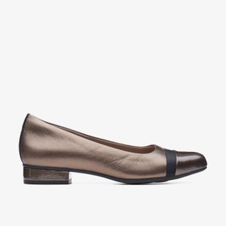 Clarks Juliet Monte Zilveren Schoenen