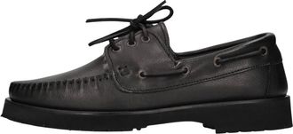 Marechiaro 1962 Barca Micro Bufalonero Ai 26 - Heren - Bootschoenen - Zwart - 43 EU - Leer - Schoenen