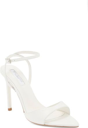 Tony Bianco Molly Sandal in White Nappa at Nordstrom, Size 9.5