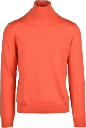 Bellwood Truien & Vesten, Heren, Oranje, M, Wol, Ciclista Turtleneck