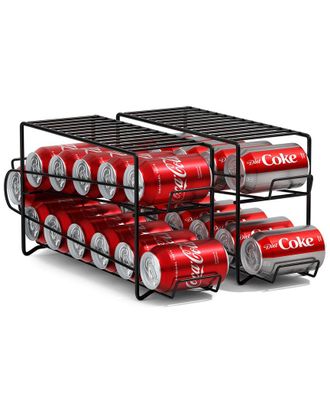 Sorbus Set Of 2 Can Dispenser Racks