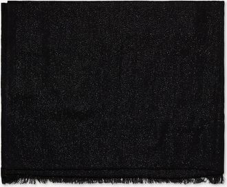 Gaynor Rechteckiger Schal aus Metallfaden Naomi