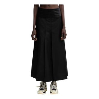 Undercover Gonna Lunga Svasata - - Skirts - Donna - Nero - S