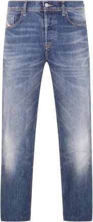 Diesel 5-Pocket Jeans D-Finitive 2023 Mannen - Heren - Regular Fit Jeans - Blauw - W33 - Katoen - Jeans