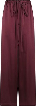 Ann Demeulemeester Nevi Loungebroek - Dames - Pyjama - Rood - S - Polyester - Nachtkleding