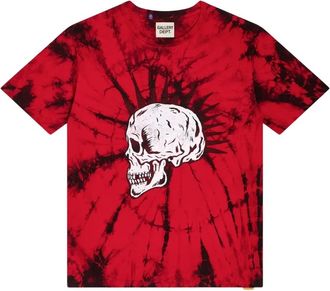 Gallery Dept. T-shirt con fantasia tie dye - Rosso