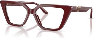 Emporio Armani Dames, Accessoires, Rood, Maat: 52 MM