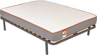 What The Sleep Colch&oacute;n y Canap&eacute;, Espuma Hr, Gris, 150x190