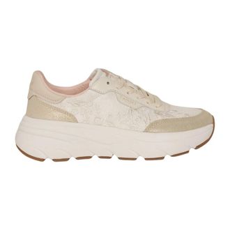 Twinset Sneakers, female, Beige, Size: 11 US Flat Shoes