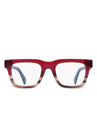 Paul Smith square-frame glasses - Red