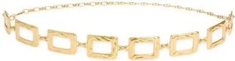 Zimmermann Alight Square Chain Belt in Gold at Nordstrom, Size Medium/large