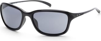 Oakley Womens Shes Unstoppable 59 mm Polished Black Sunglasses