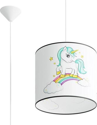 Wonderlamp L&aacute;mpara Colgante Infantil Unicornio 30