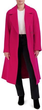 Cole Haan Slick Wool Blend Coat in Fuschia at Nordstrom Rack, Size 10