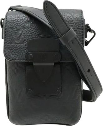 Louis Vuitton Pre-owned Shoulder Bag - unisex - Vintage Schoudertas - Zwart - ONE Size - Leer - Vintage