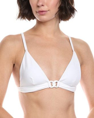 Vitamin A Luxe Link Bralette Bikini Top