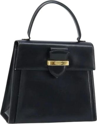 Ferragamo Pre-owned Handbags, female, Black, Size: ONE SIZE Pre-owned Hand Bag