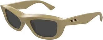 Bottega Veneta Mens Black Square Sunglasses BV1326S 003