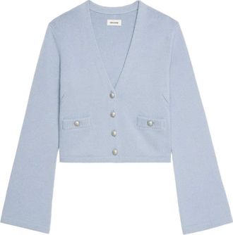 Zadig&Voltaire Cardigan con maniche ampie - Blu