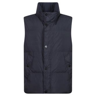 Stone Island Vest - Heren - Bodywarmers - Zwart - M - Jassen