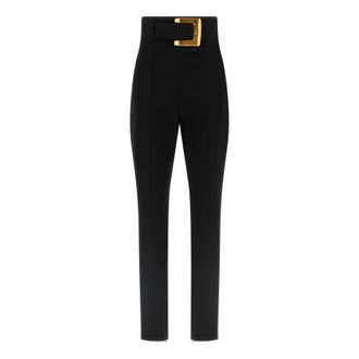 Balmain Mujer, Pantalones, Negro, Talla: L