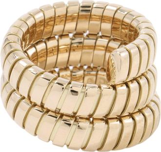 Bulgari Yellow Gold Yellow Gold (18K) Band Ring (Pre-Owned)
