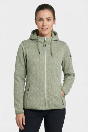 Icepeak Fleecejacke ICEPEAK ADRIAN, Damen, Gr. XXL, light gr&uuml;n1, Obermaterial: 100% Polyester, Jacken Fleecejacke